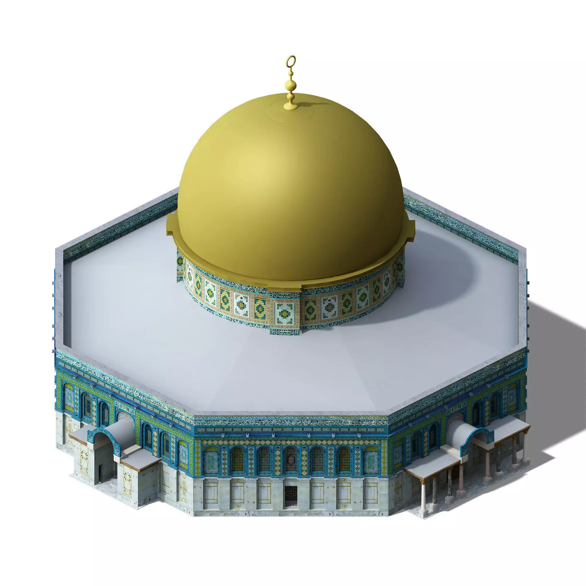 Heterogeneous - Building - Building 08 3D model_0