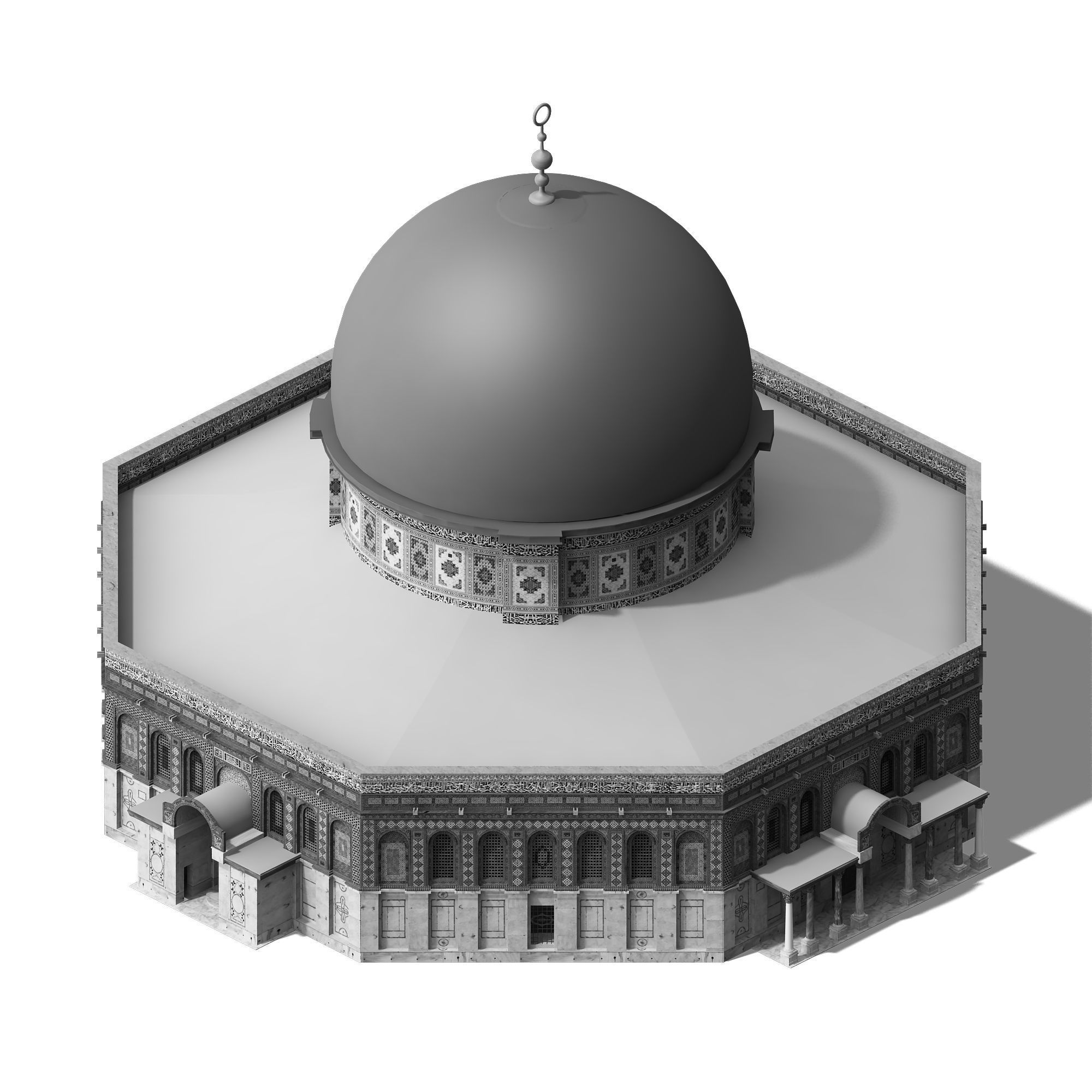 Heterogeneous - Building - Building 08 3D model_3