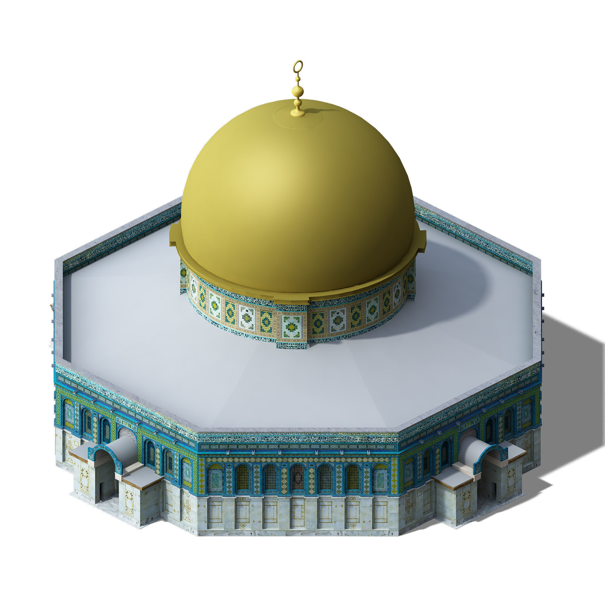 Heterogeneous - Building - Building 08 3D model_4