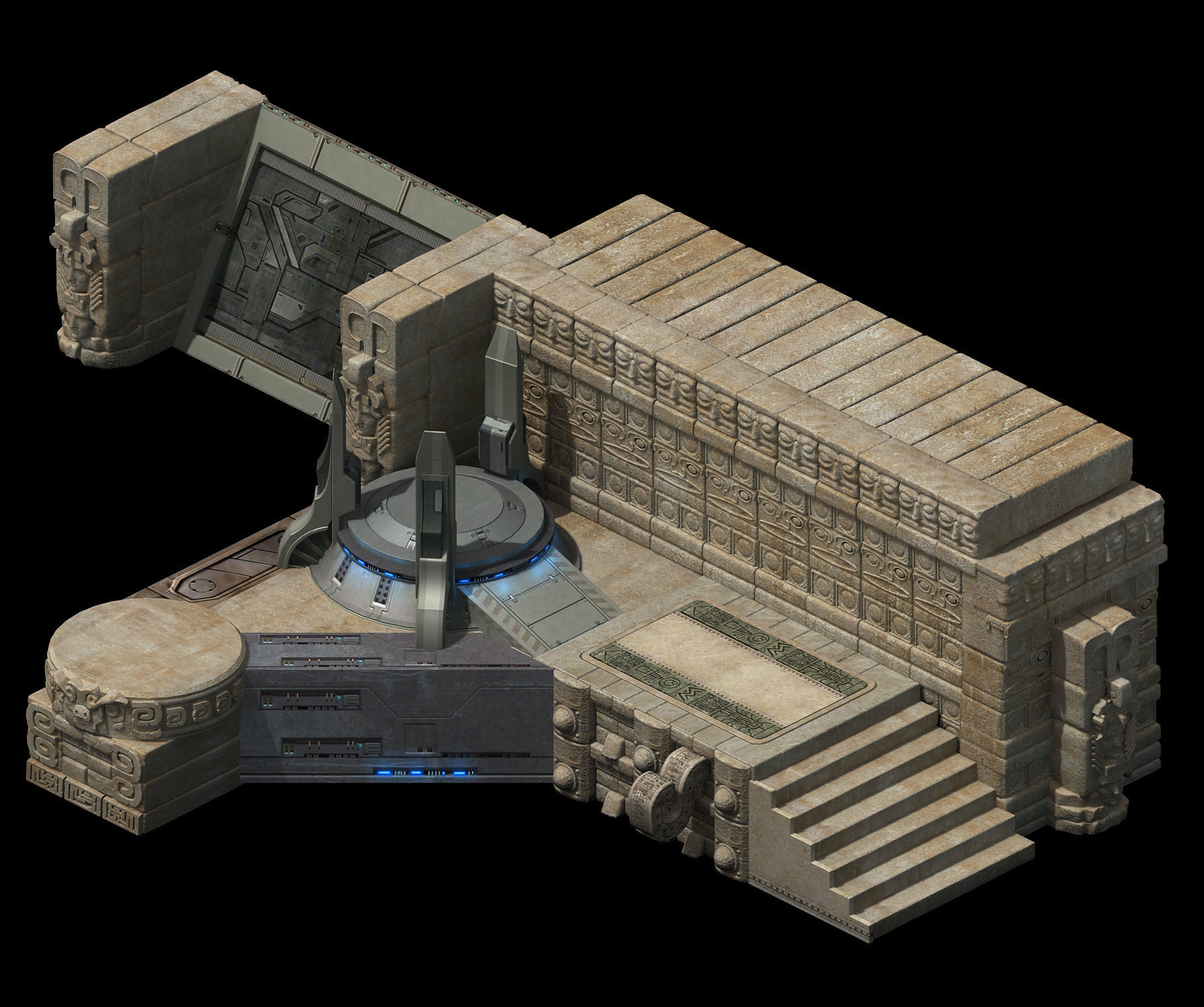 Different dimension - architecture - architecture 09 3D model_3