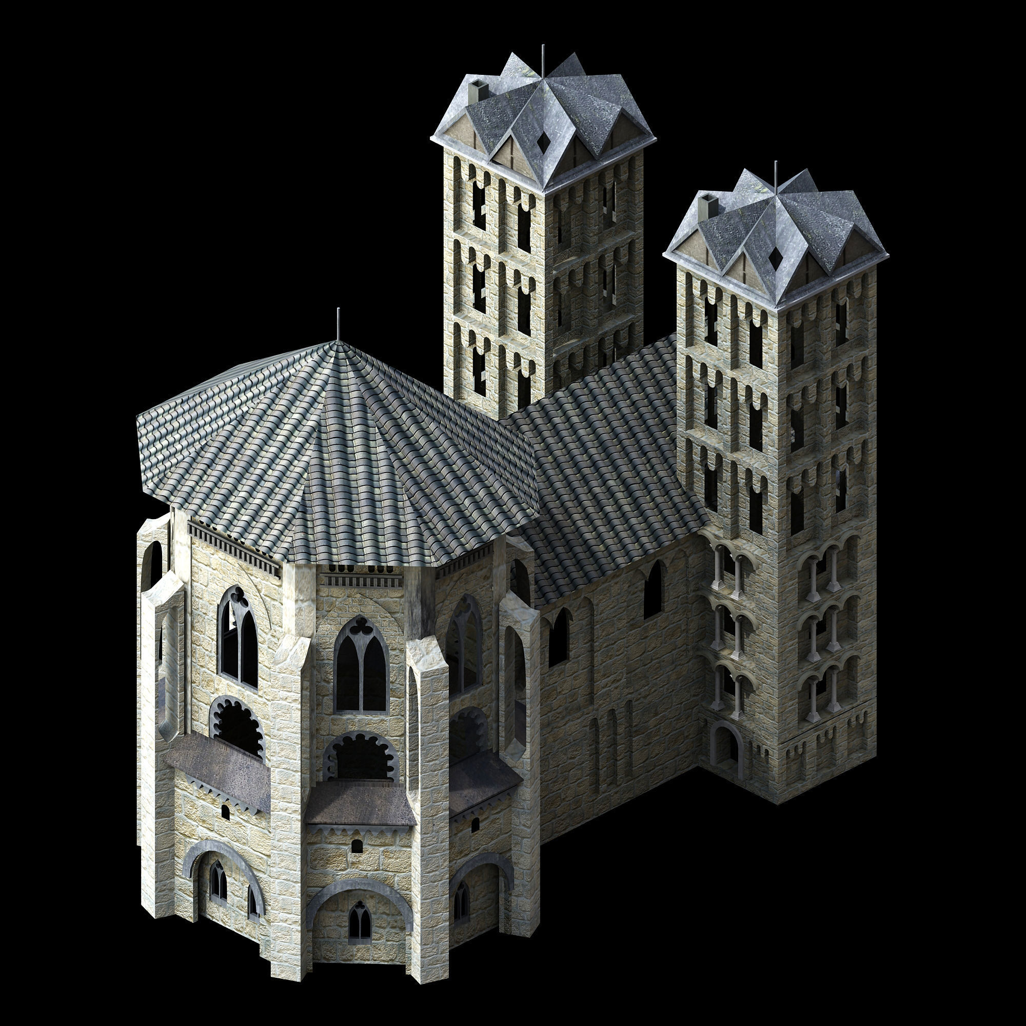Different dimension - architecture - architecture 13 3D model_4