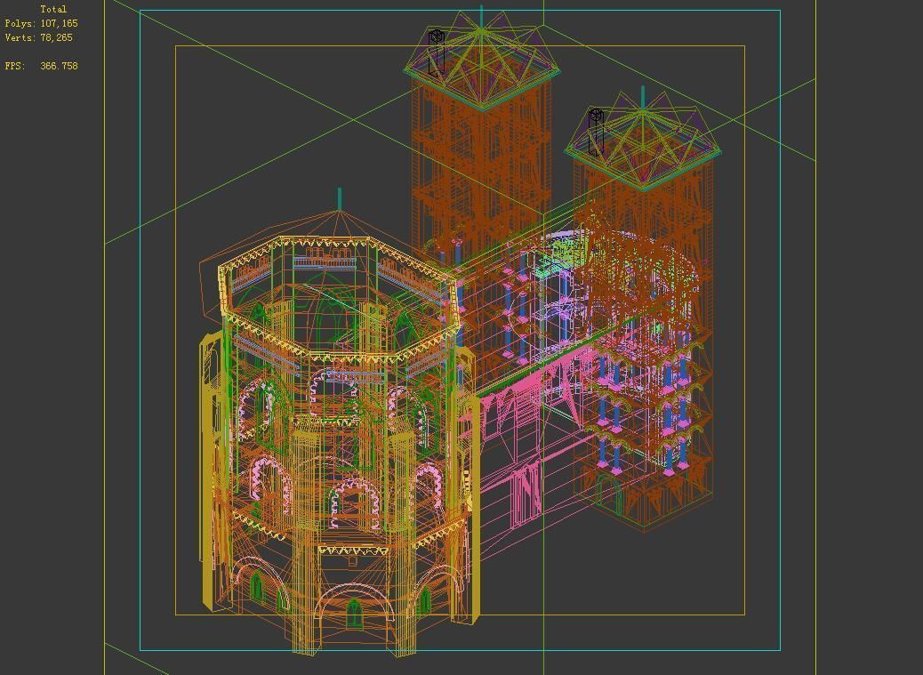 Different dimension - architecture - architecture 13 3D model_2