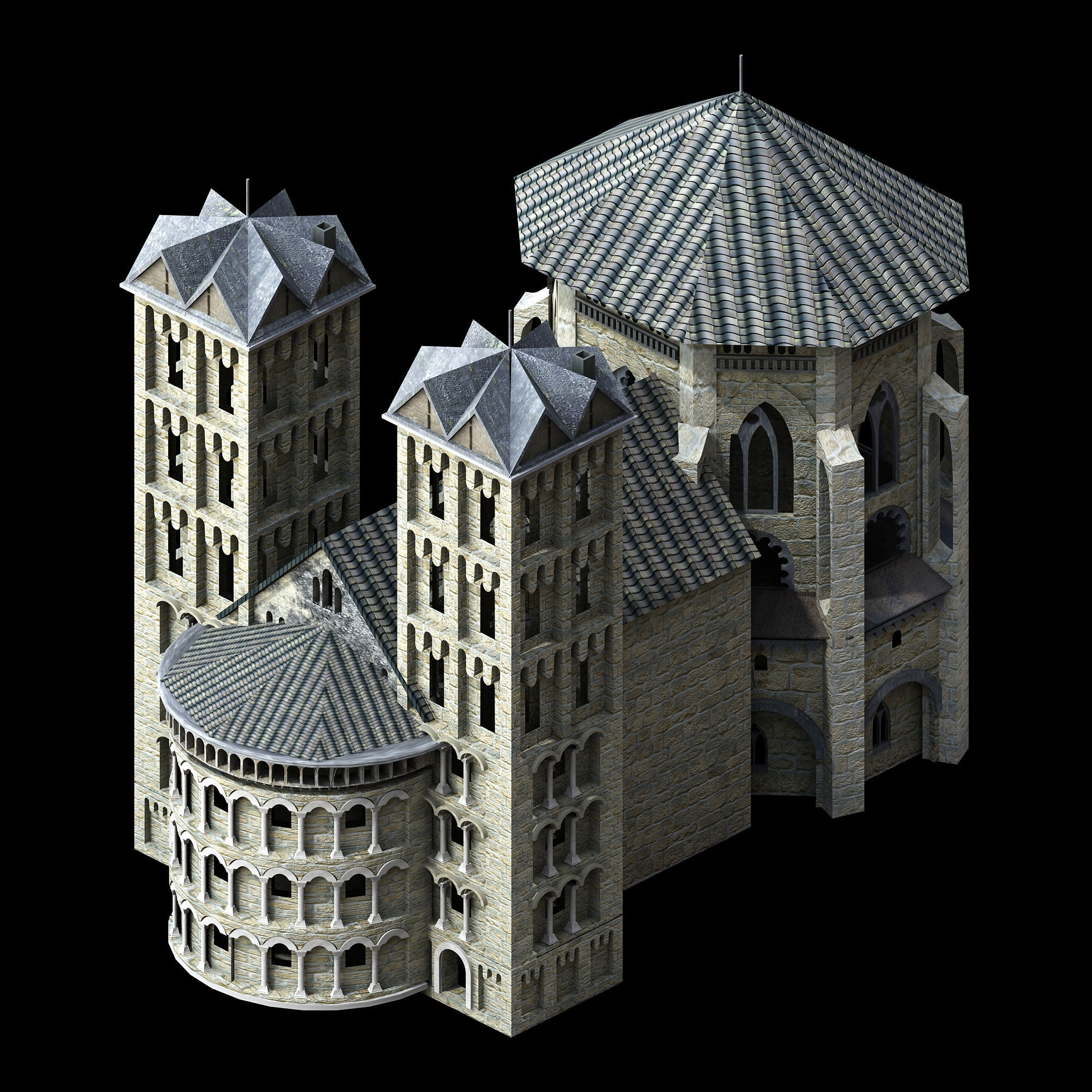 Different dimension - architecture - architecture 13 3D model_3