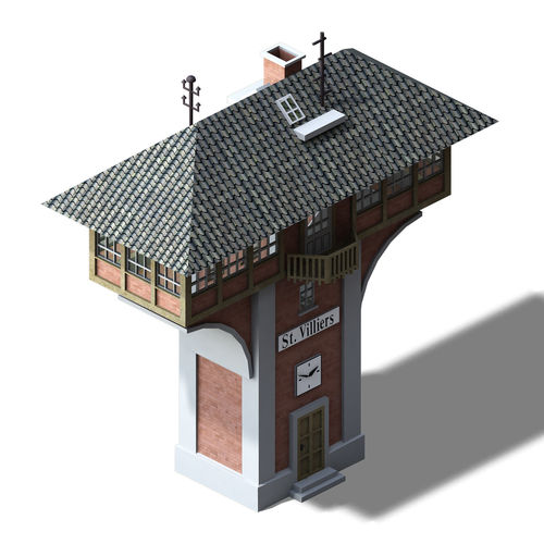 Heterogeneous - Building - Building 14 3D model