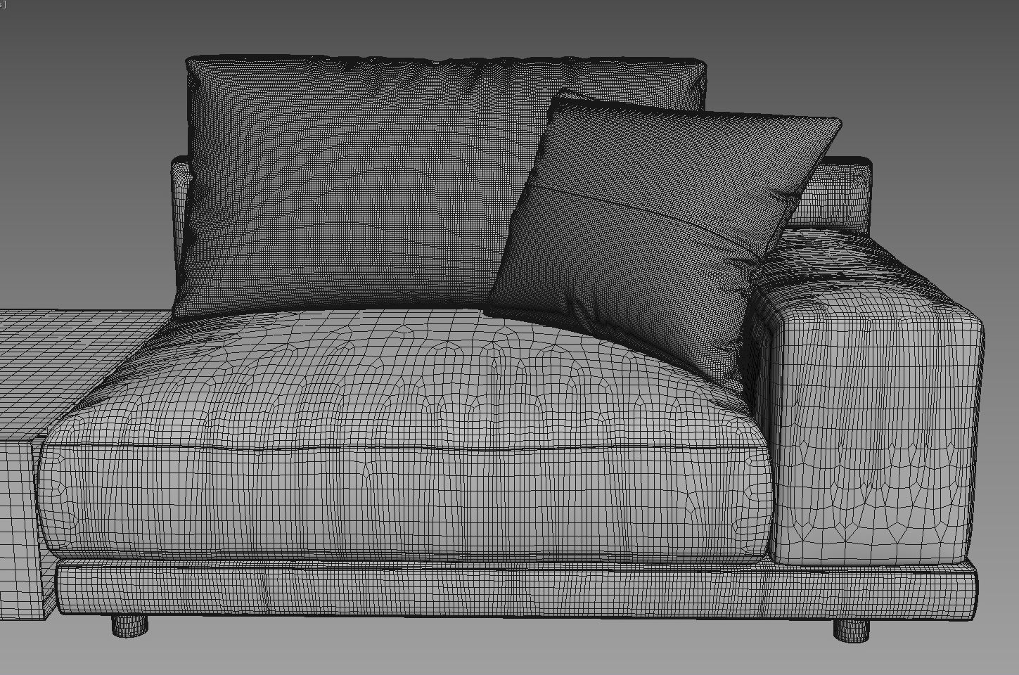 Sofa NATUZZI Melpot sectional 2 3D model_6