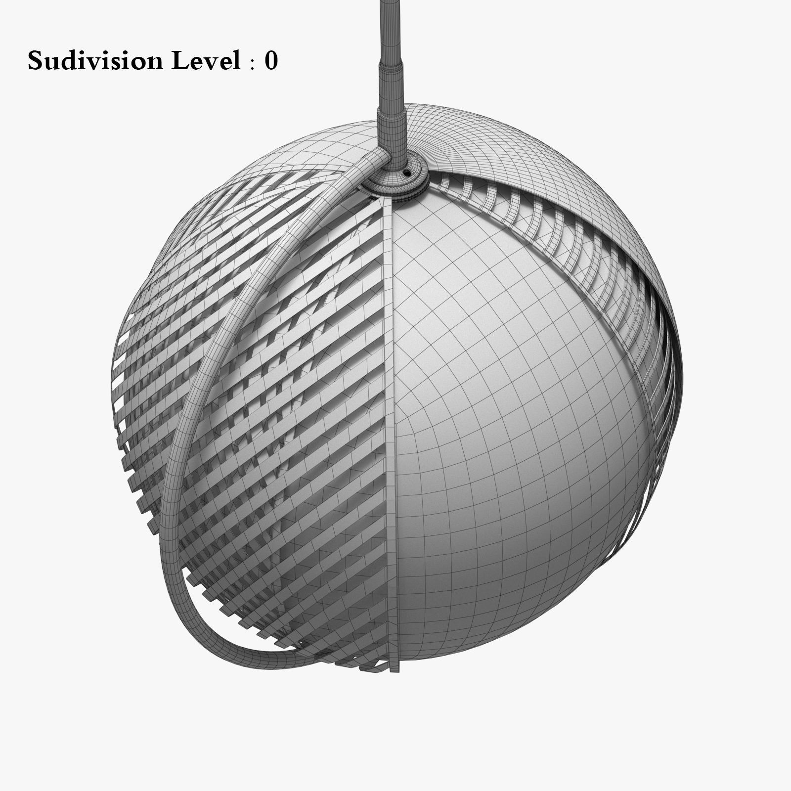 Oblure Mondo Pendant 3D model_6