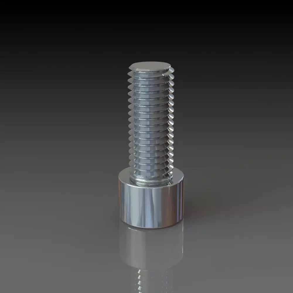 Allen bolt M12x30 Free 3D model