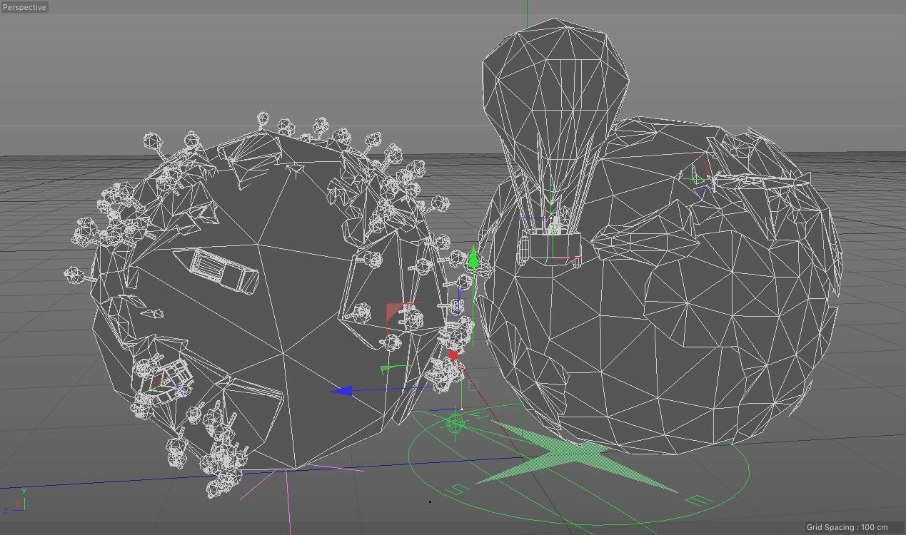 Low-Poly-Earth Pack Low-poly 3D model_4