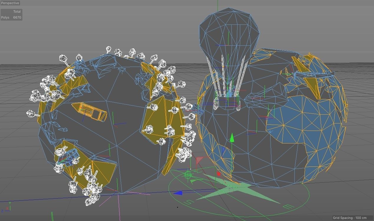 Low-Poly-Earth Pack Low-poly 3D model_5