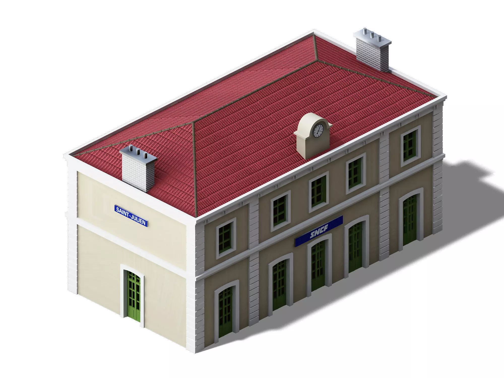 Heterogeneous - Building - Building 16 3D model_0