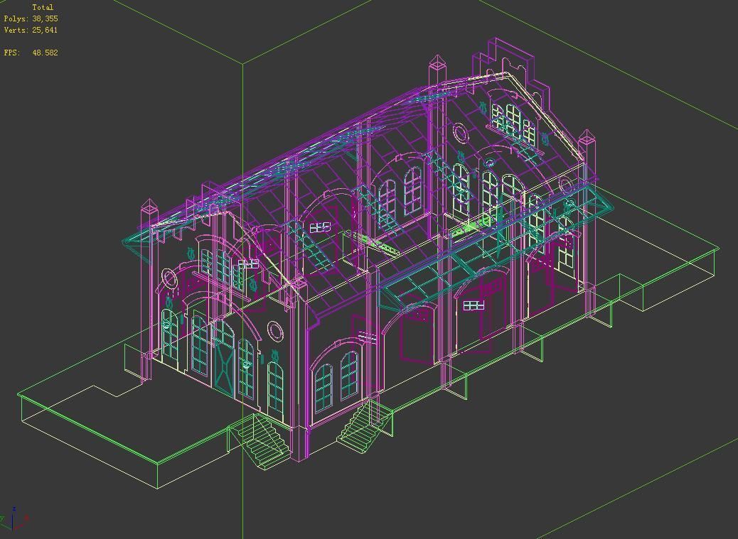 Heterogeneous - Building - Building 17 3D model_2