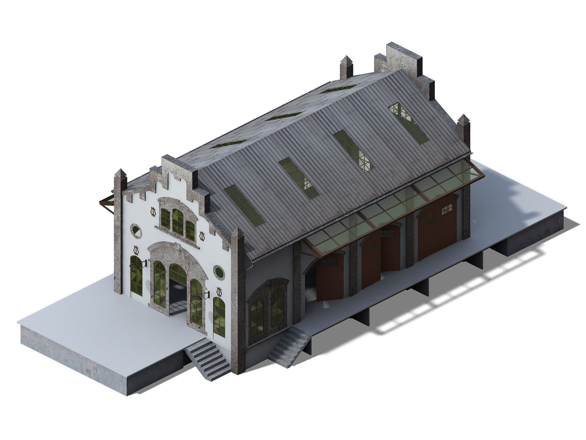 Heterogeneous - Building - Building 17 3D model_6