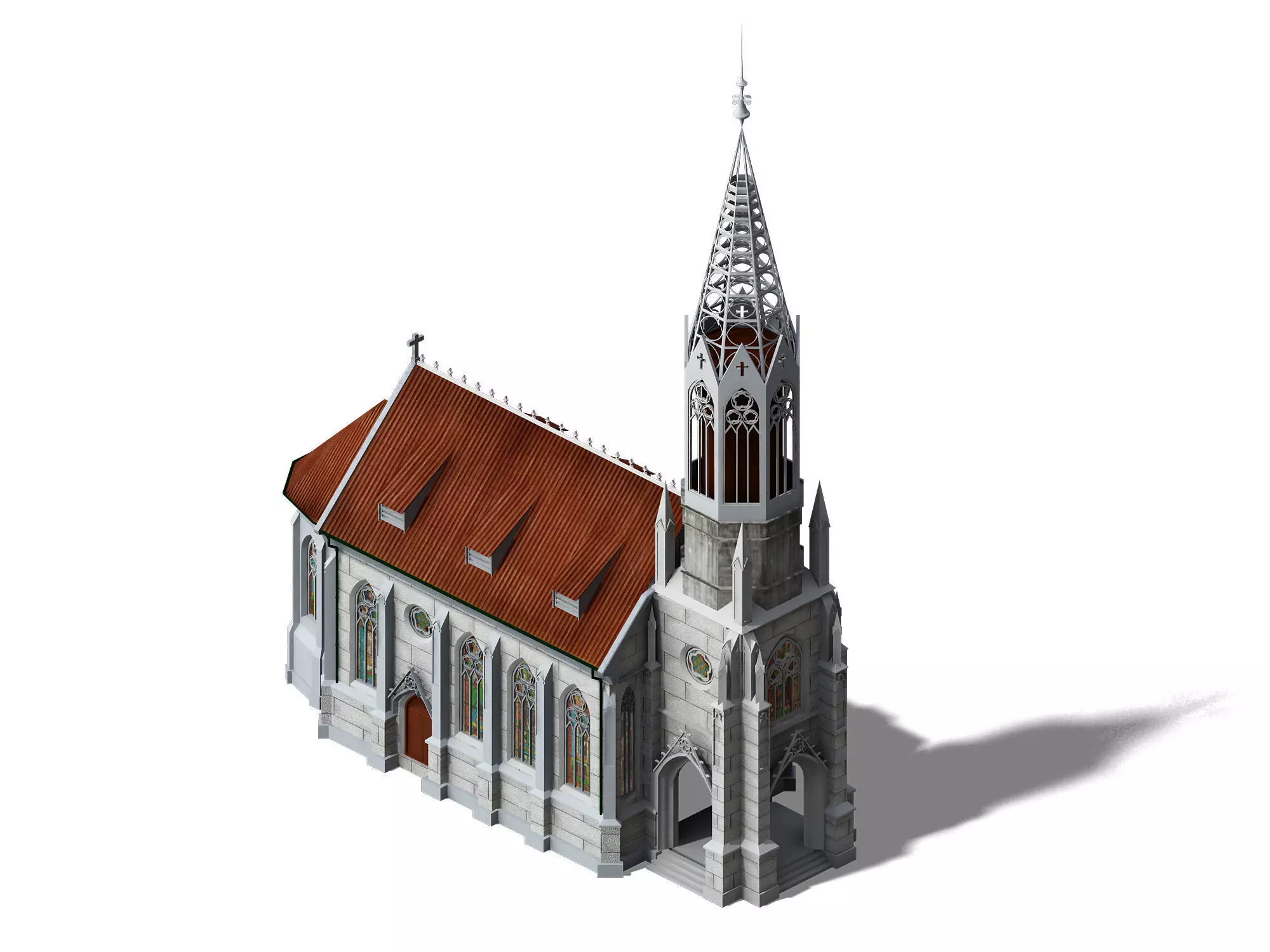 Heterogeneous - Building - Building 18 3D model_0