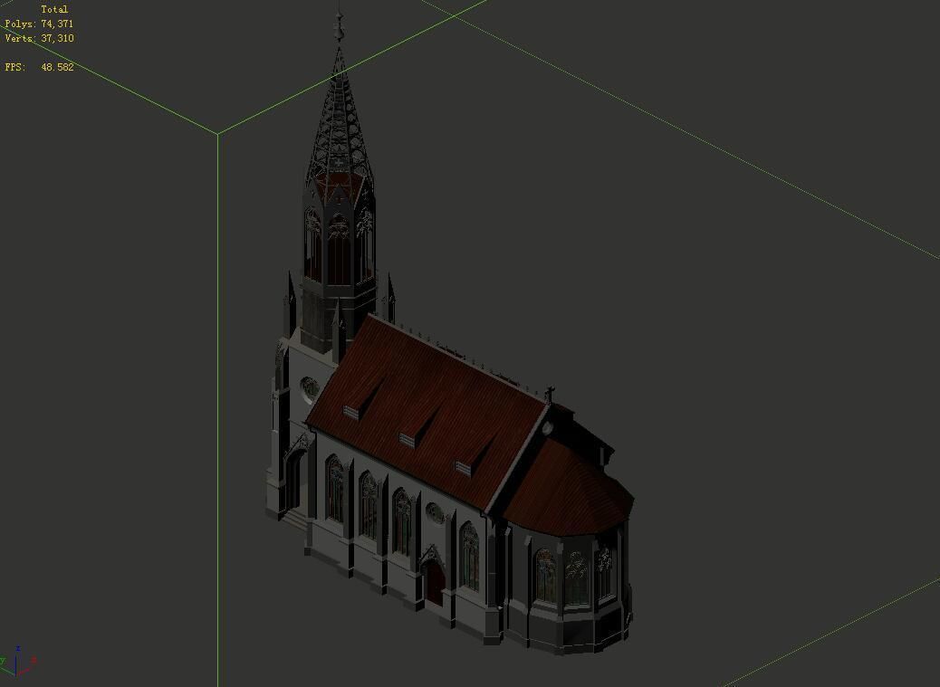 Heterogeneous - Building - Building 18 3D model_1