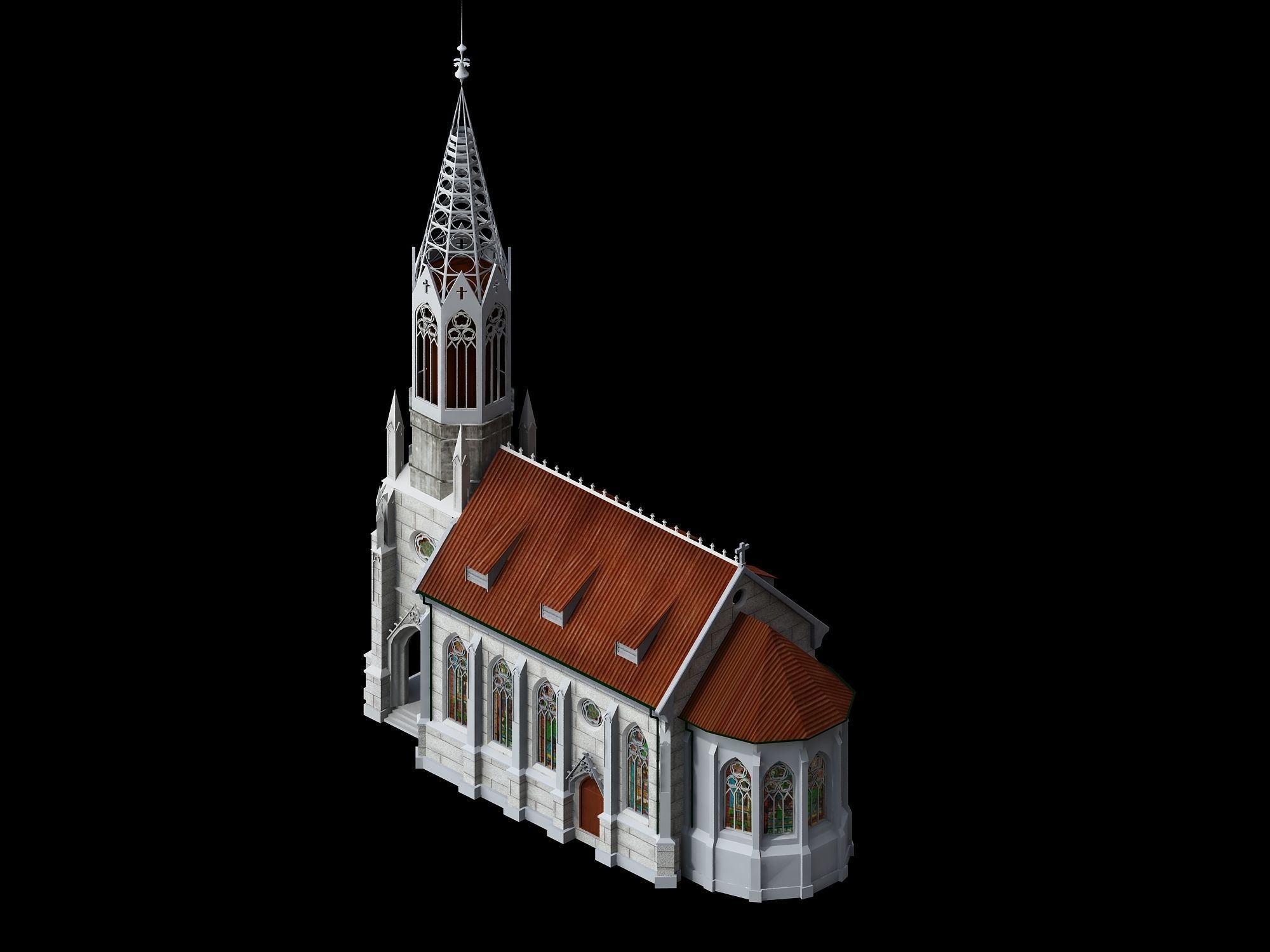 Heterogeneous - Building - Building 18 3D model_3