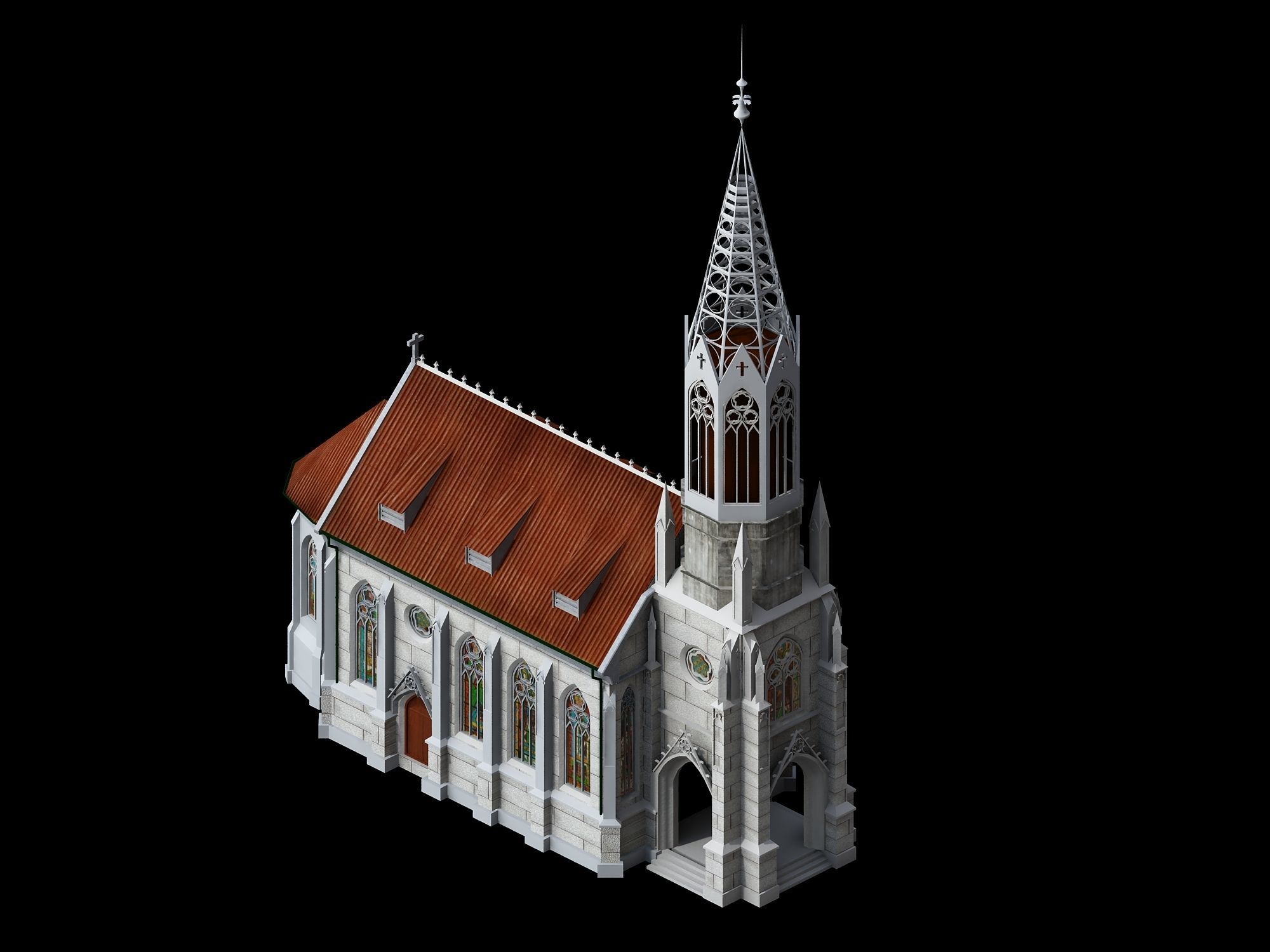 Heterogeneous - Building - Building 18 3D model_2