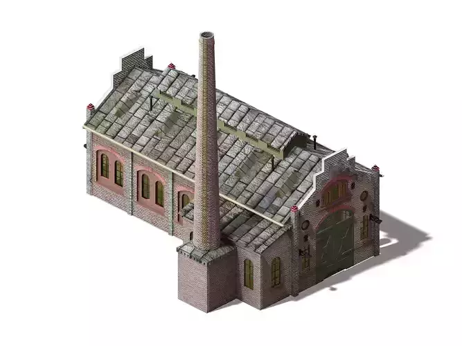 Heterogeneous - Building - Building 20 3D model