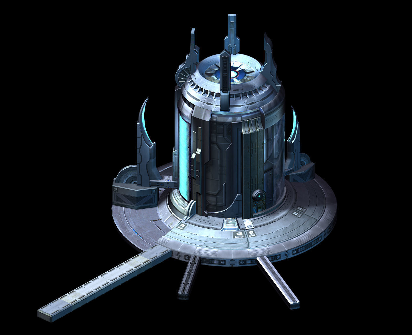 Heterogeneous - Building - Building 22 3D model_4