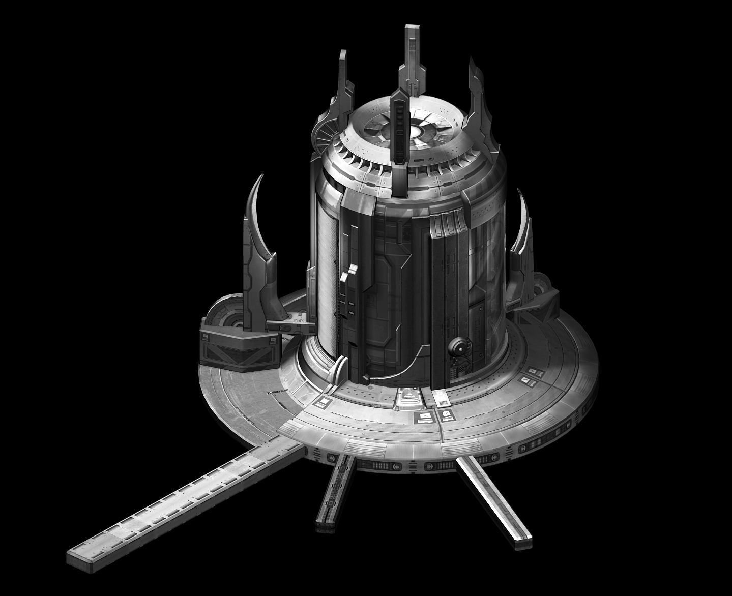 Heterogeneous - Building - Building 22 3D model_3