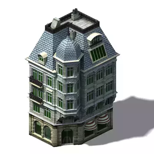Different dimension - building - bank building
