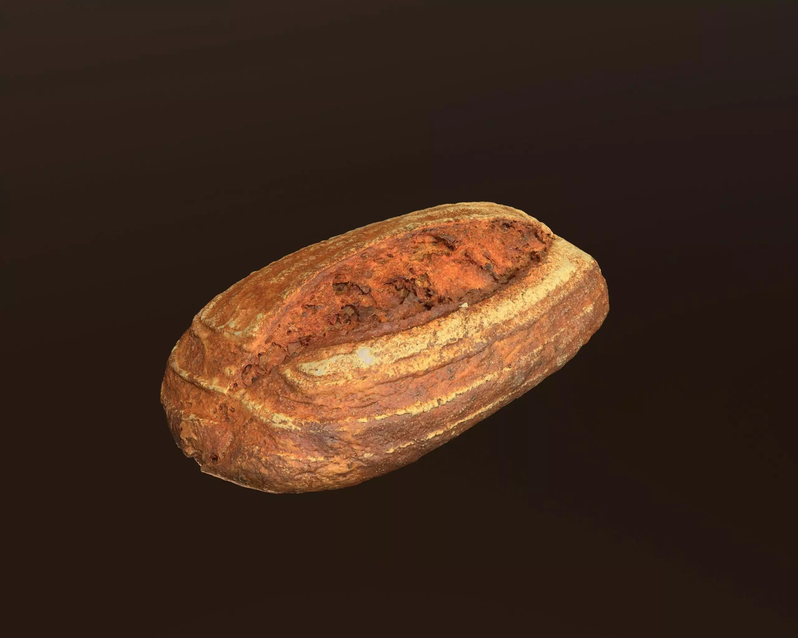 Tasty Bread 08 Low-poly 3D model_0