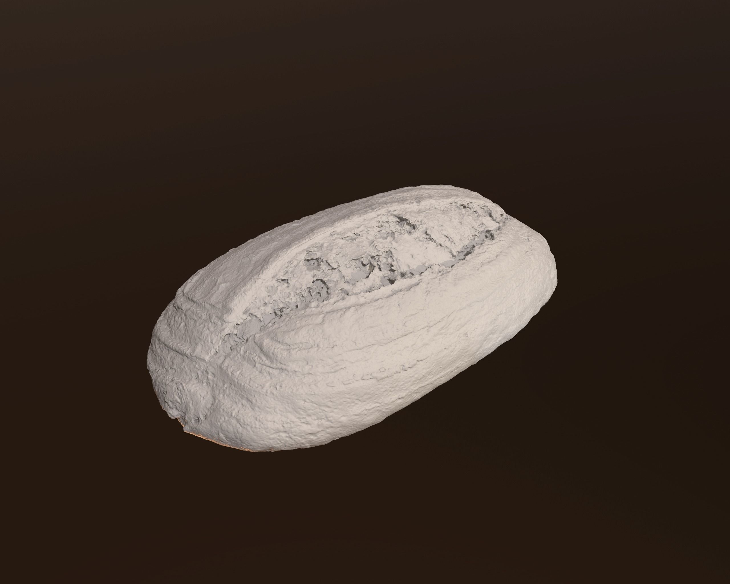 Tasty Bread 08 Low-poly 3D model_3