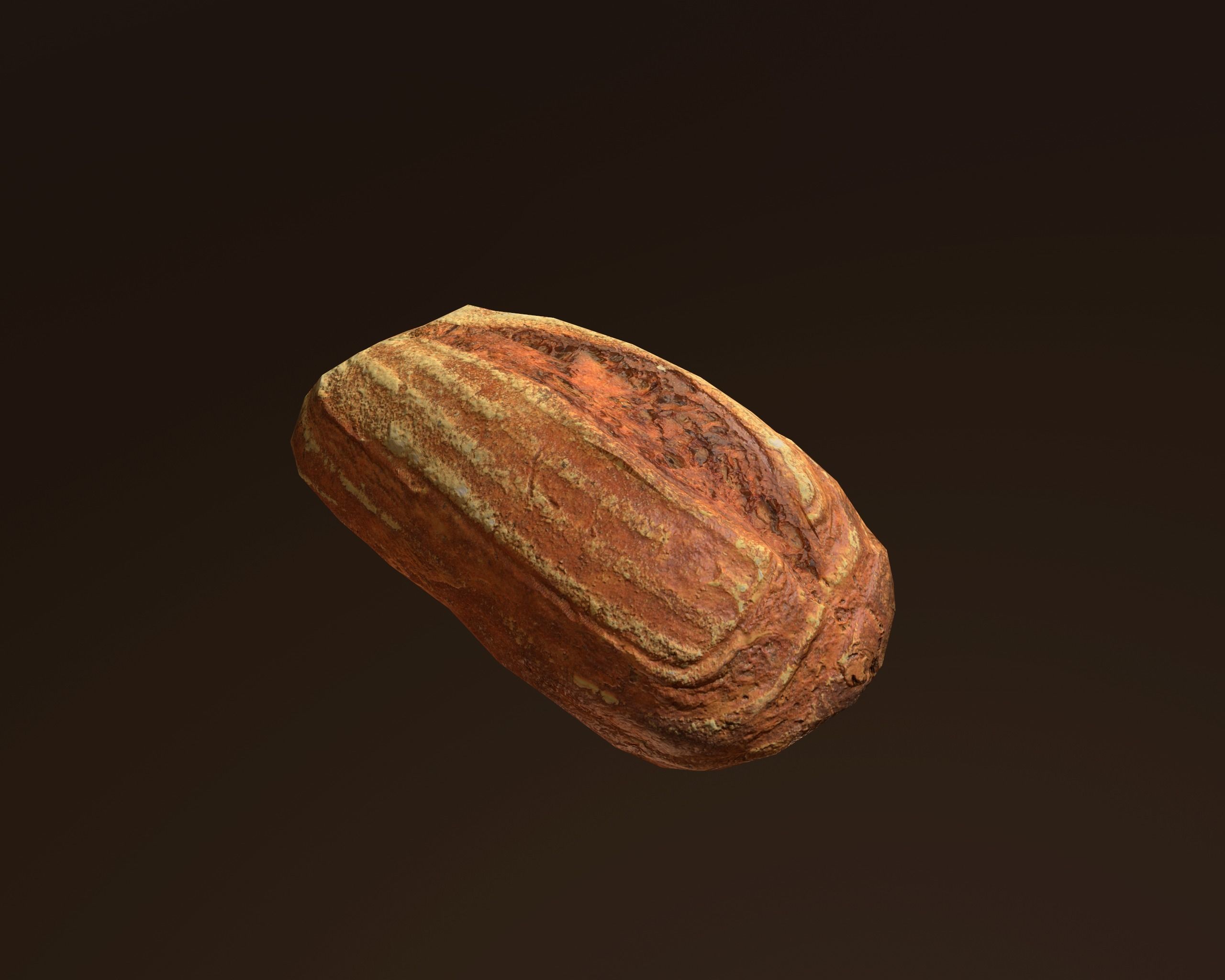 Tasty Bread 08 Low-poly 3D model_9