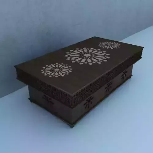 Traditional Moroccan Table 3D model