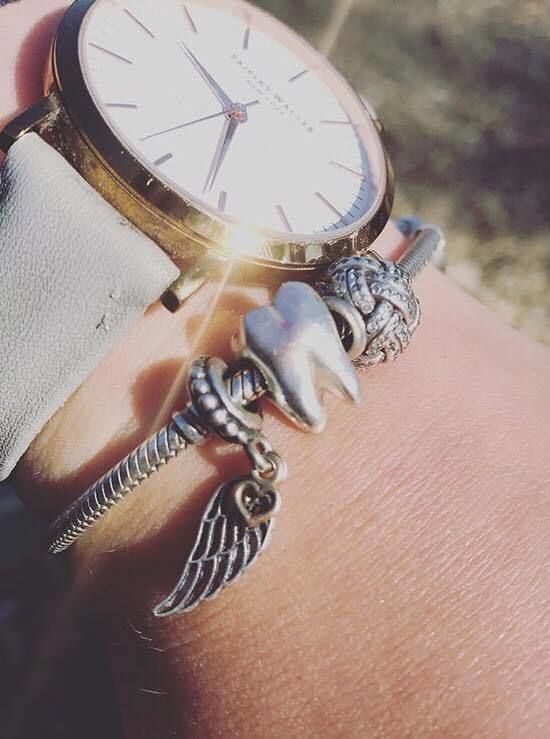 Pandora tooth charm 3D model_5