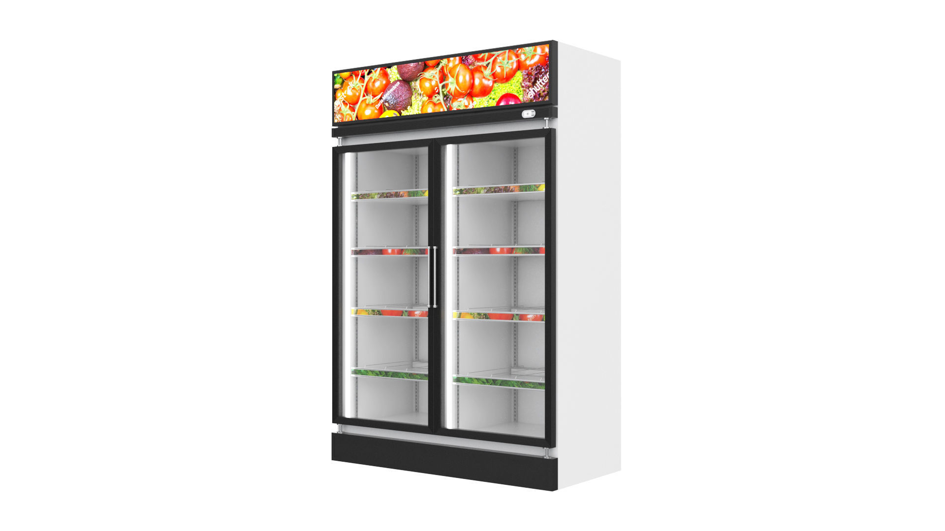 Commercial Fridges 3D model_2