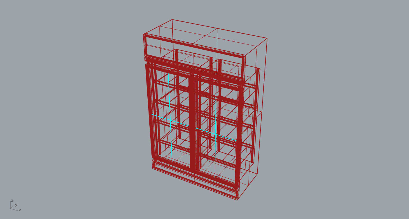 Commercial Fridges 3D model_7