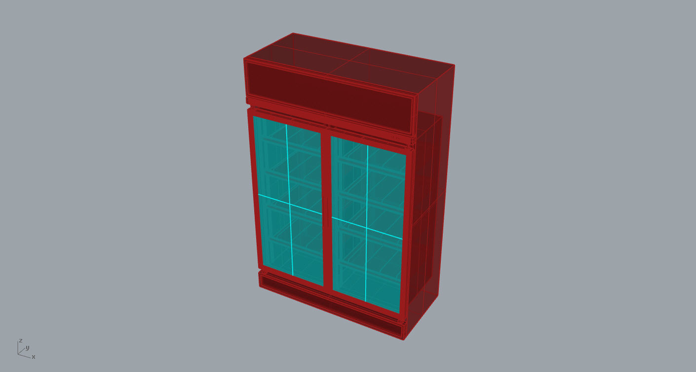 Commercial Fridges 3D model_6