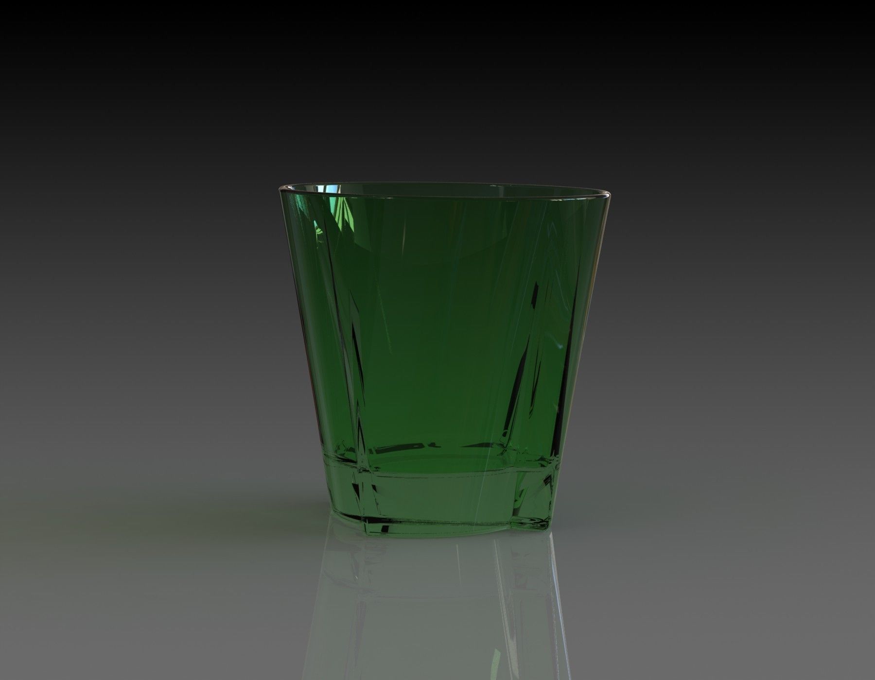 Glass tumbler Free 3D model_3