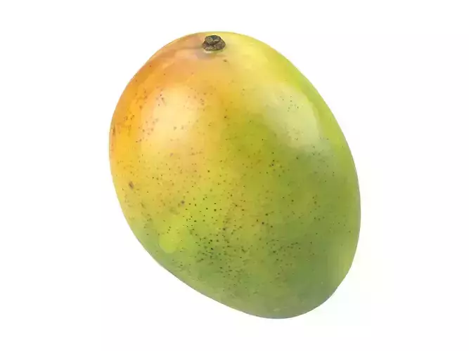 Photorealistic Mango 3D Scan