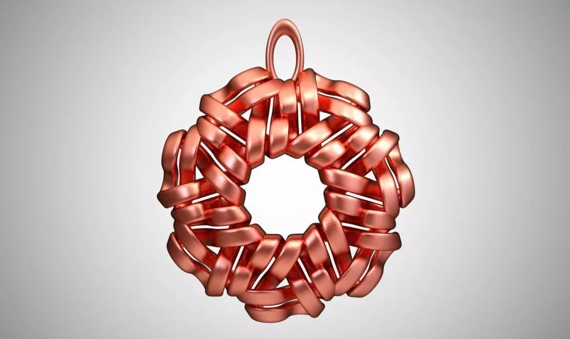 Waves Necklace 3D print model