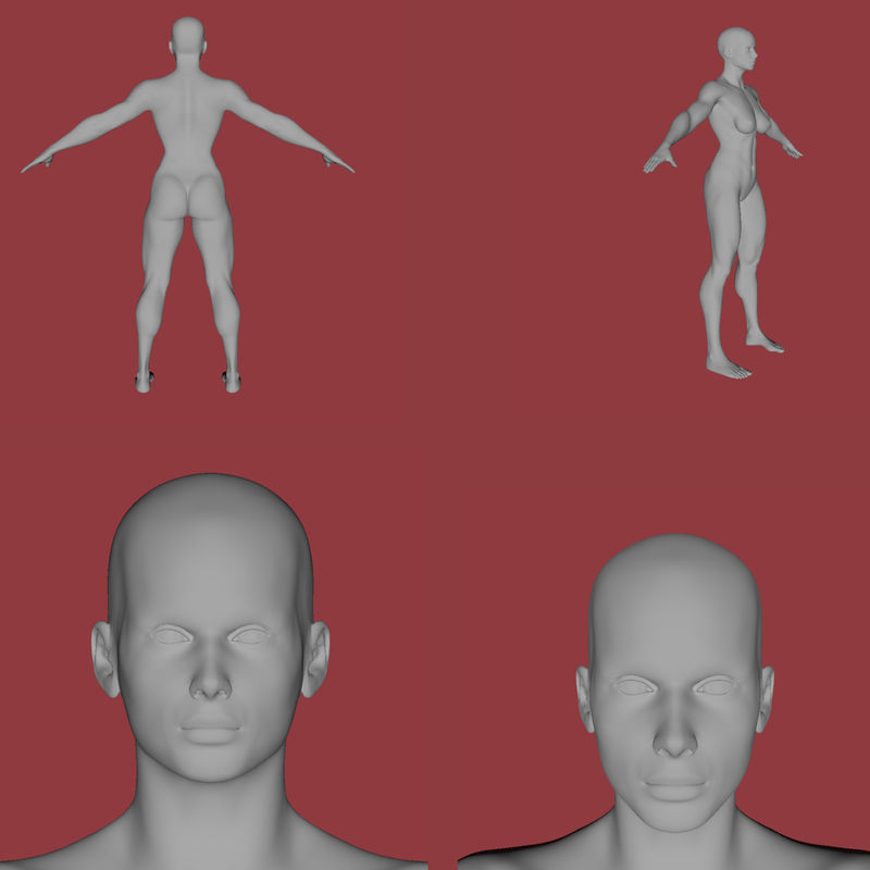 28 humans 3D model_36