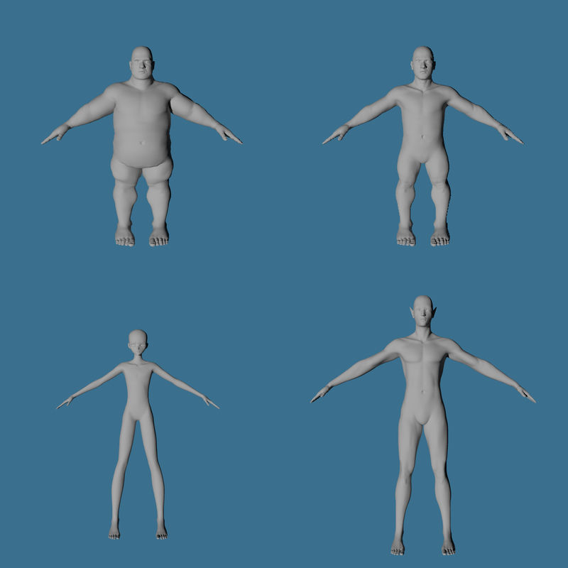 28 humans 3D model_16