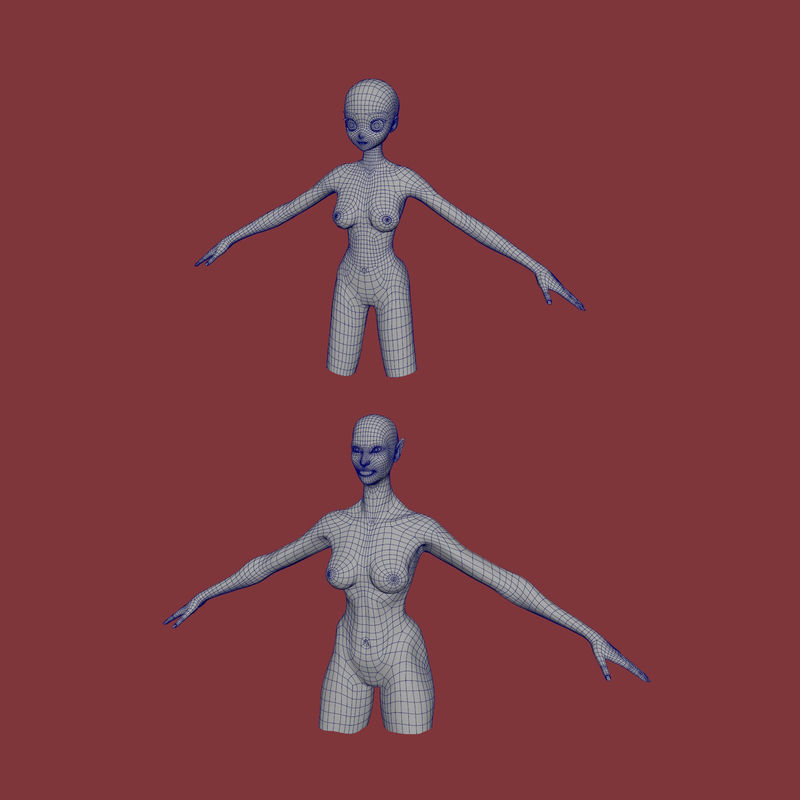 28 humans 3D model_2