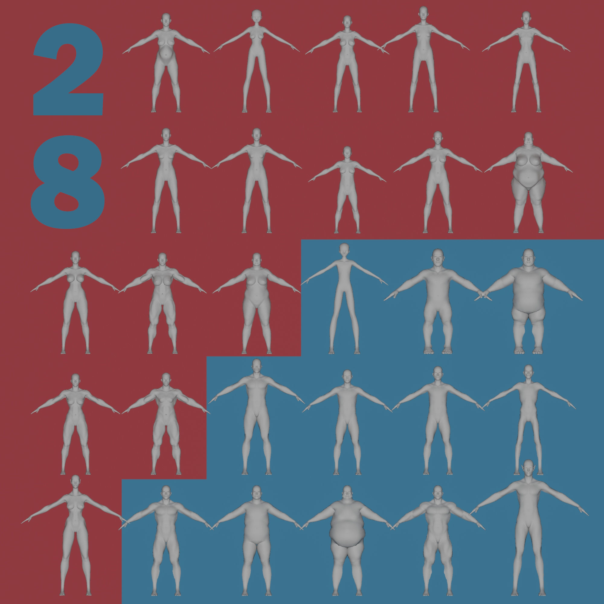 28 humans 3D model_20