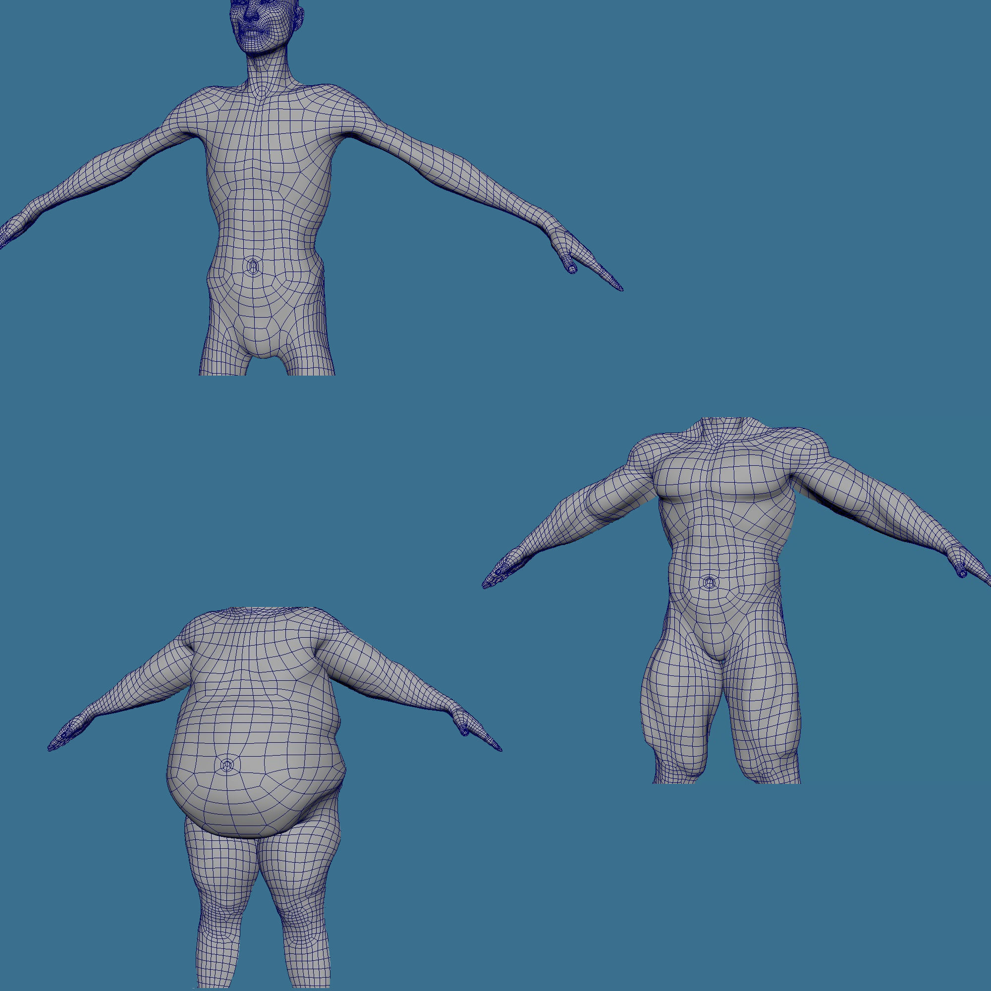 28 humans 3D model_34