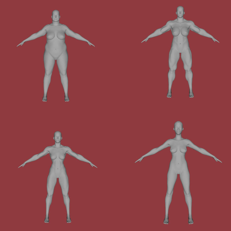 28 humans 3D model_24