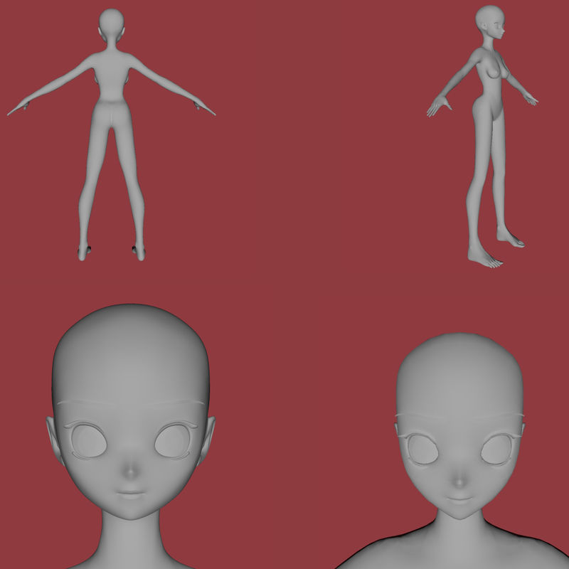 28 humans 3D model_26