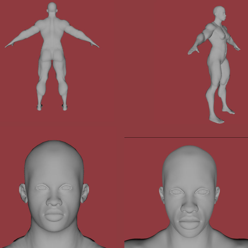 28 humans 3D model_40