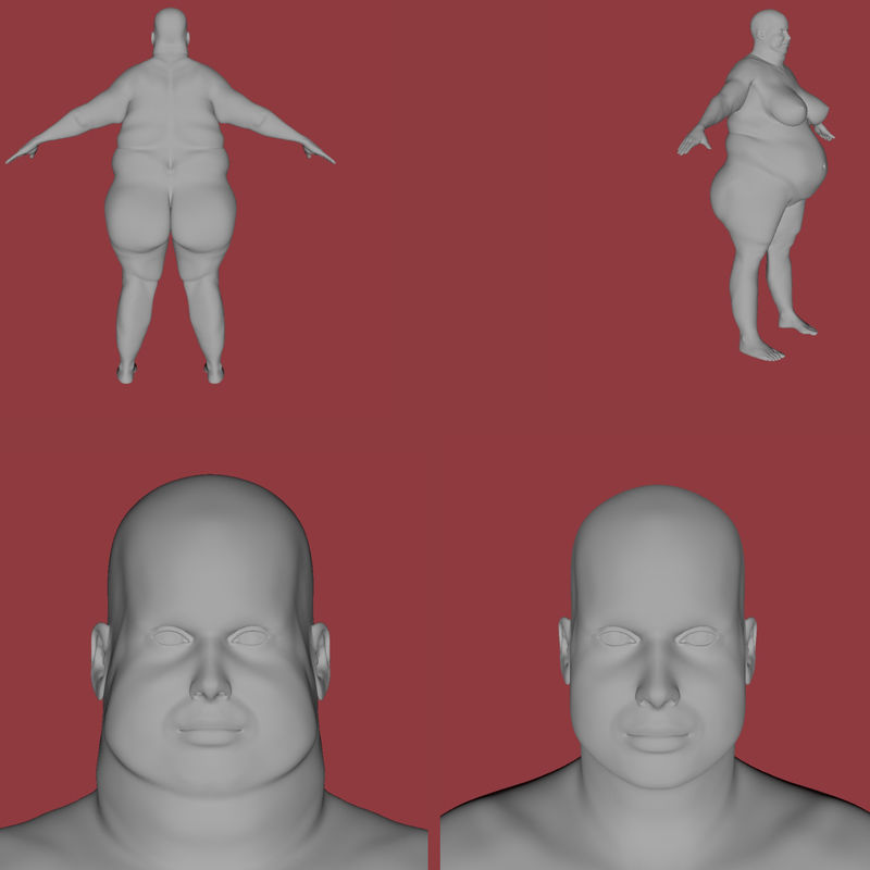 28 humans 3D model_39