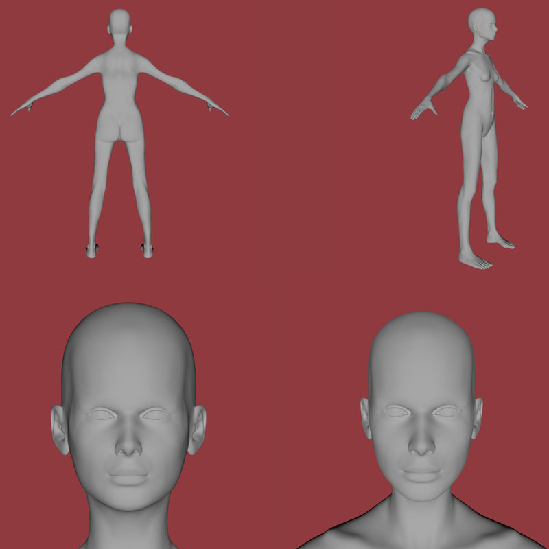 28 humans 3D model_28