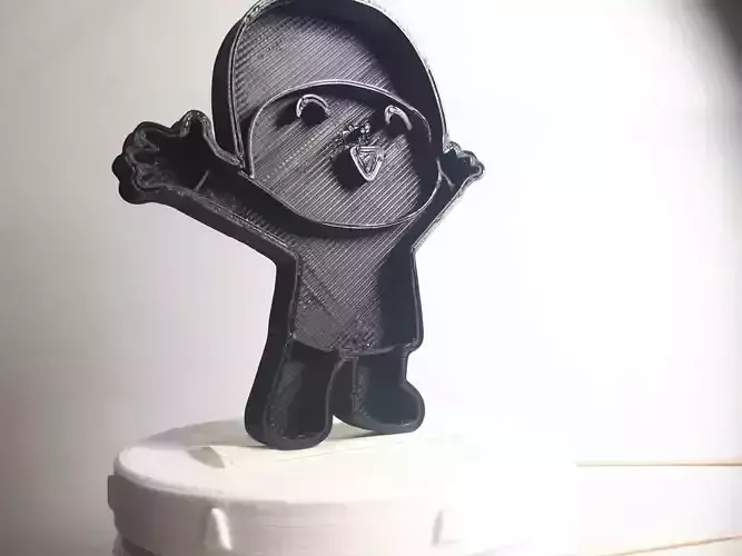 COOKIE CUTTER pocoyo 3D print model 3D print model