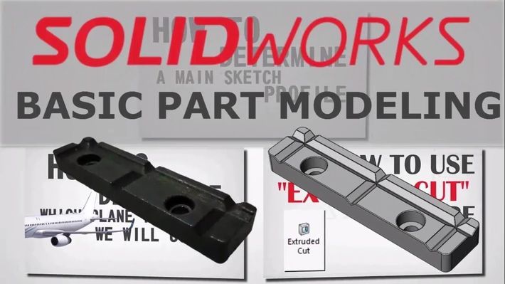 Solidworks 3d Cad Fundamental Basic Basic Part Modeling I Tutorial