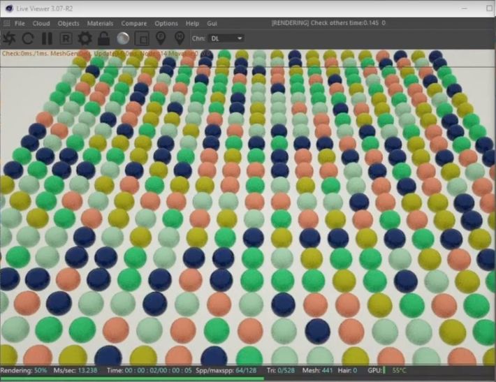 Basics of working with a node Random Color - Octane Render