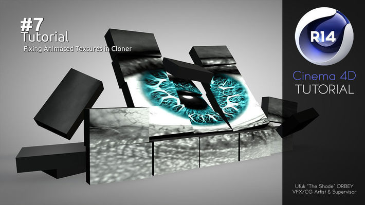 Fixing Textures to Cloner in Cinema4D