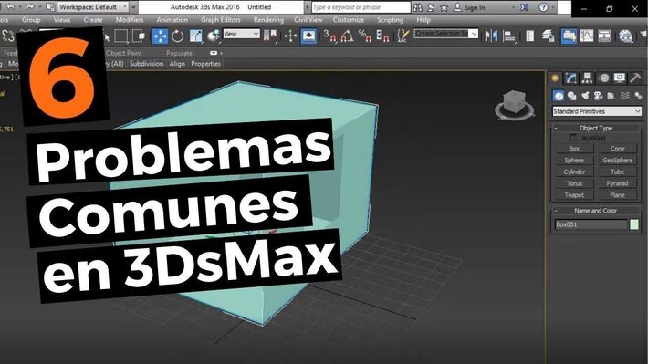 6 Common Problems in 3ds Max / 6 Problemas Comunes en 3ds Max